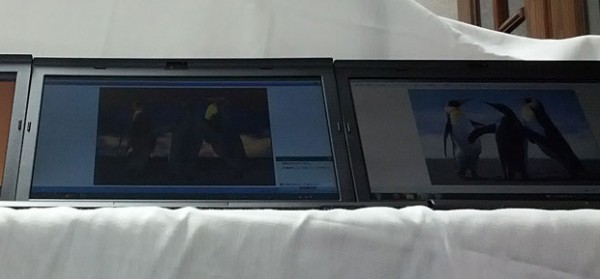 ThinkPad X220 TN vs IPS 下から液晶比較
