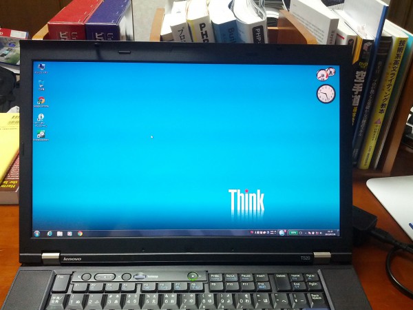 T520 FHD液晶換装後