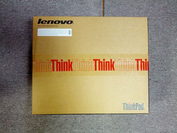 ThinkPad X1C 到着