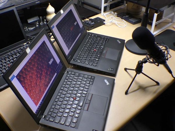 ThinkPad X250のスピーカー音量比較検証中